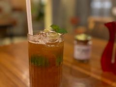 Ice lemongrass tea-Fat Chow Temple Hill