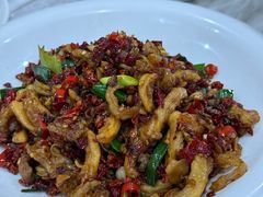 鸭脚筋炒牛油-谭姐湘菜馆(浦东大道店)