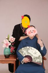 -时光纪亲子全家福照相馆(静安店母女写真父母纪念照)