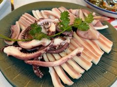 白灼鱿鱼-阿尔法海鲜排档(爱琴海店)