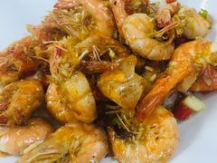 油爆大虾-明记海鲜美食老字号(明记总店)