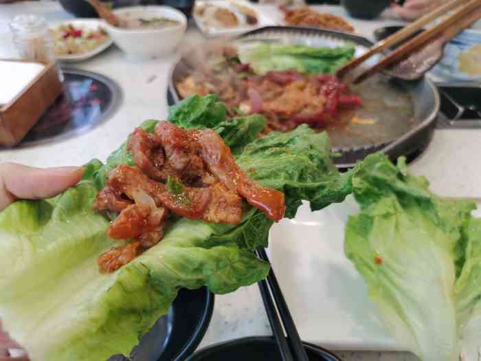 酷客烤肉-"菜品还不错,种类挺多的,环境一般,人比较."-大众点评移动版