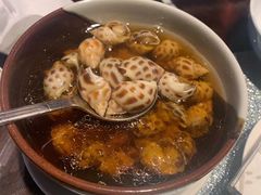 古越陈酿煮花螺-杭州西子湖四季酒店·金沙厅