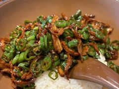 青椒卤肥肠-德天顺盖码饭(人民西路店)
