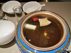 养生菌汤-享月汤皇·海鲜小火锅·聚会(曲江创意谷店)