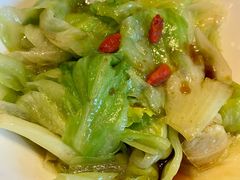 白灼生菜-新天世纪中餐厅