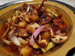 招牌香辣蟹-休记光头香辣蟹干锅店(衣冠庙店)