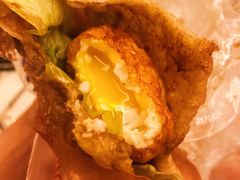 -小红车炸蛋葱油饼