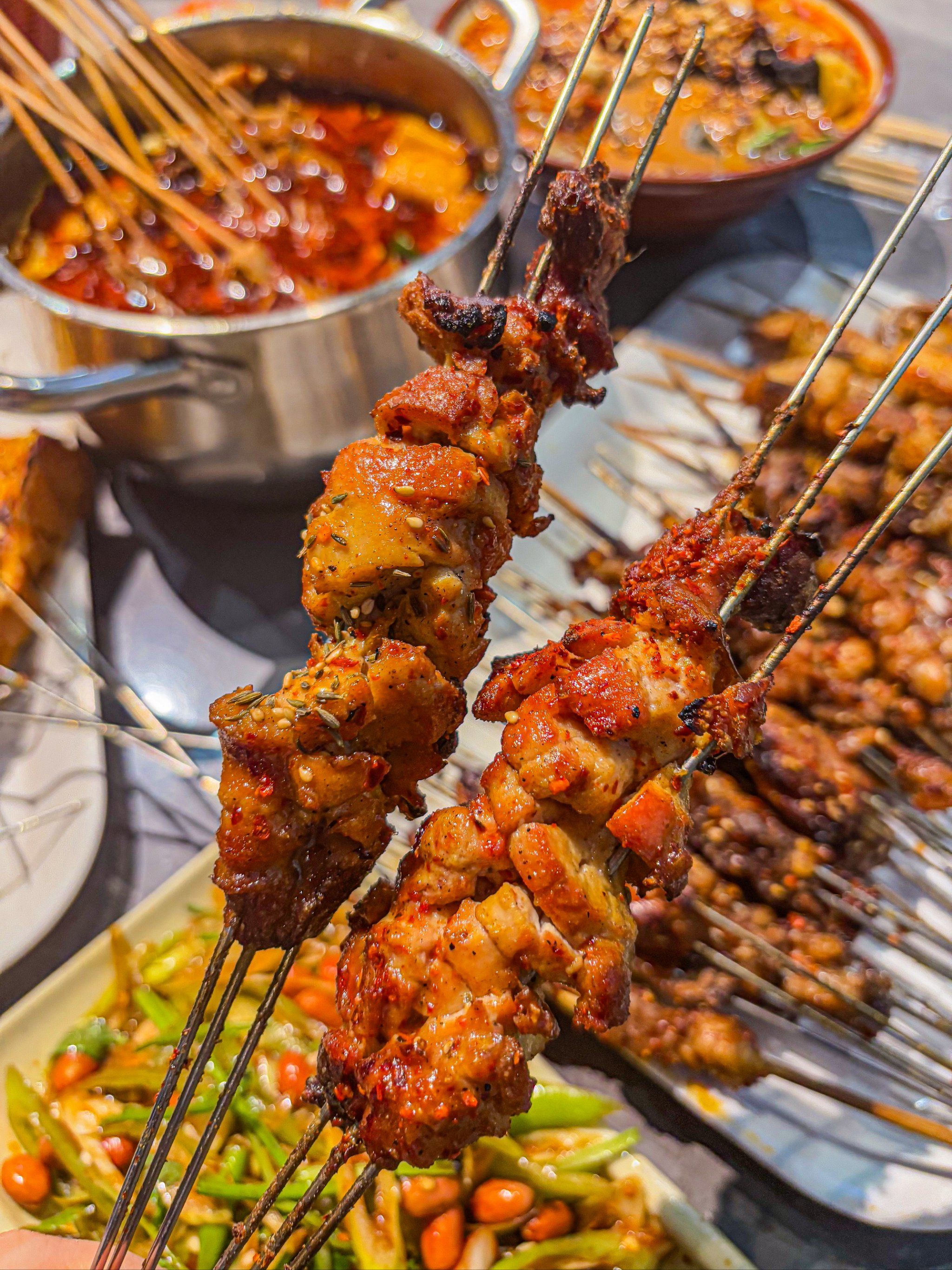 哈尔滨烧烤店简直是男人的加油站