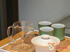 餐具摆设-竹里馆·淮扬菜·功夫茶(老门东店)