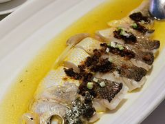 菜干酱蒸大黄鱼-嘉宴·精致客家菜