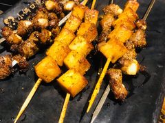 烤鱼豆腐-小俩口烧烤东北菜(双井店)