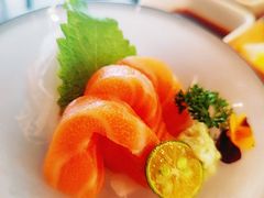 三文鱼刺身-山杏yama-katsu·吉列炸物