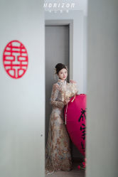 -桃子造型婚纱礼服(凤起广场店)