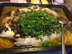 -探鱼·鲜青椒爽麻烤鱼(广州花都来又来店)