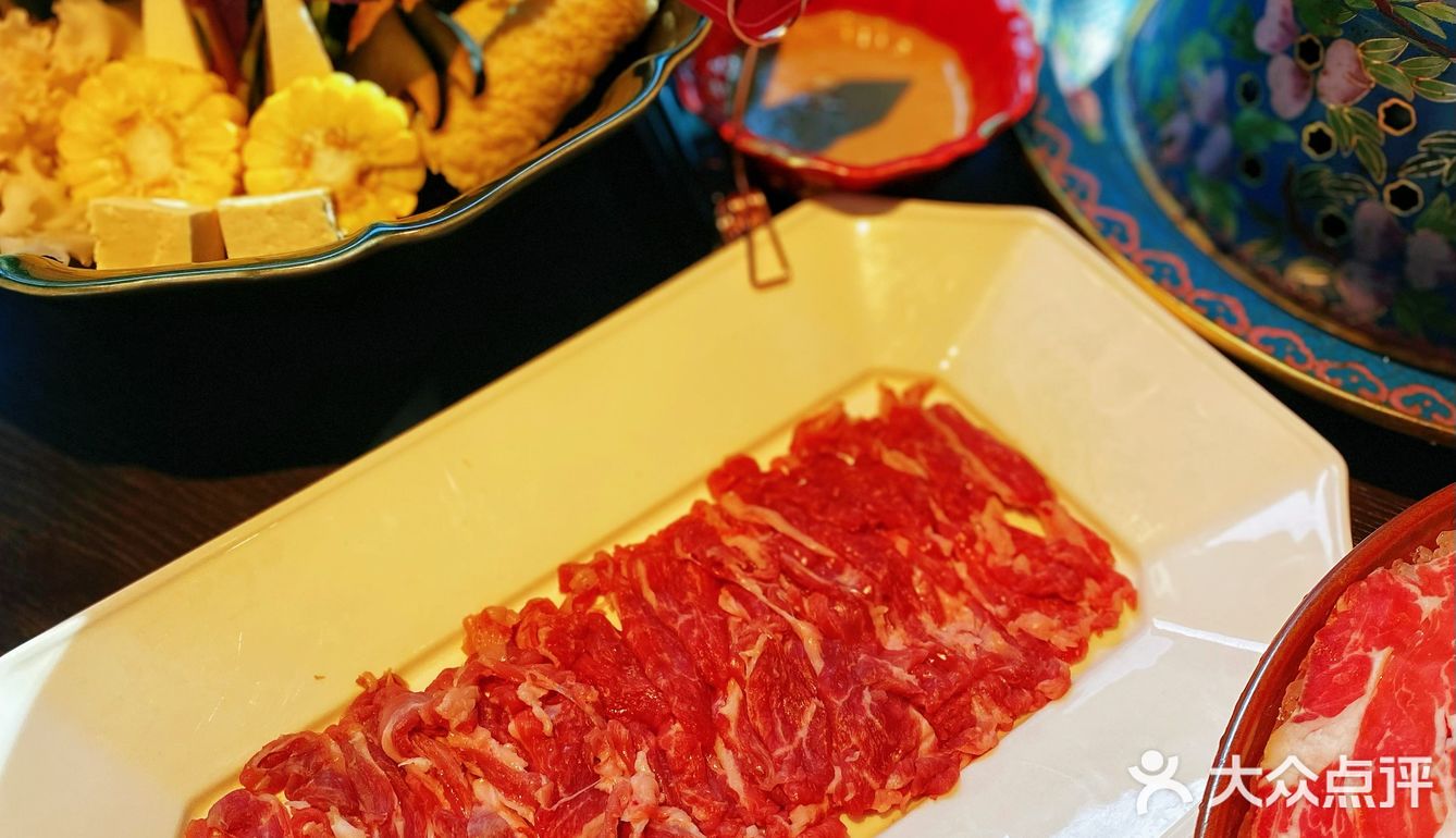 在白塔寺一不小心吃到老北京铜锅涮肉天花板