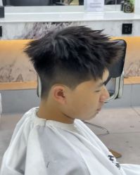 -M1山木造型国潮男士发型定制