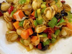 葱爆威海扇贝-威海渔村(静安旗舰店)