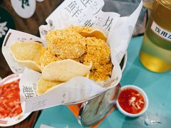 避风塘鲜虾饼-粉灯牛腩牛杂煲·鸡煲(双井店)