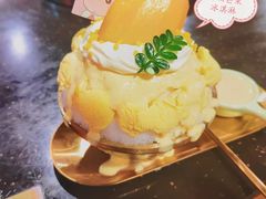芒果冰激凌雪山冰-洞亭火锅(防空洞总店)