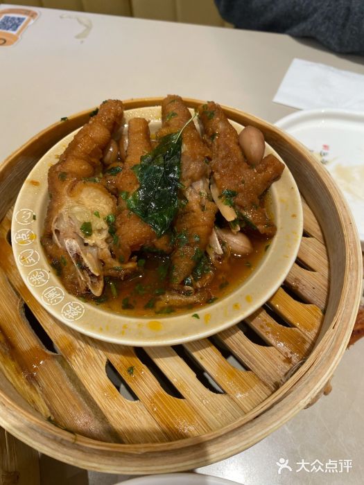 蔡澜点心·粤菜(丽泽天街店)九层塔豉汁凤爪图片