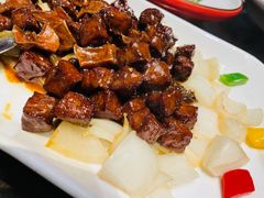 黑椒牛肉粒-老正兴菜馆(福州路店)