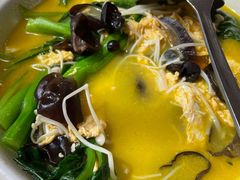 土鸡蛋煮菜心-楚禾宴·家宴(光谷大道店)