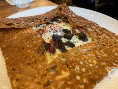 鸡蛋蘑菇熏肉荞麦可丽饼-RAC BAR(安福路店)