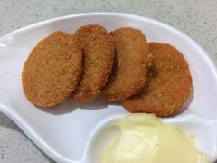煎虾饼-芬芳甜品(同福路店)