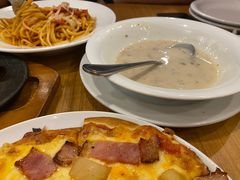 蘑菇奶油汤-萨莉亚意式餐厅(深圳北站店)