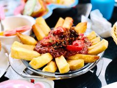 番茄肉酱薯条-Let's burger&pasta·非常汉堡·融合西餐(蓝色港湾店)