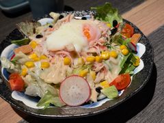 温泉蛋蟹肉色拉-炙柒Sekinana·精致日料(合生汇店)