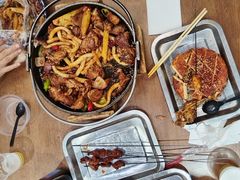 -夏都地标马一刀烤肉美食城