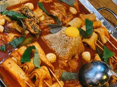 鱼饼火山炒年糕-包装马车·韩国料理·포장마차