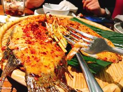 香茅草烤罗非鱼-云海肴·汽锅鸡·云南菜(美罗城店)