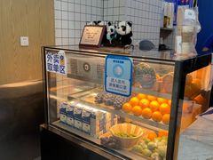 面包甜点陈列柜-茶百道(太原茂业天地店)