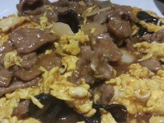 醋溜肉片木须-直隶安家牛肉罩饼(建华店)