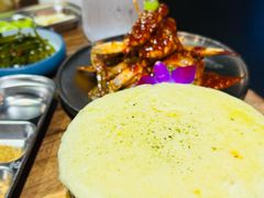 -明洞阿姨·韩式酱蟹烤肉·创意料理(三元桥店)