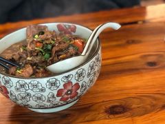 牛肉猪肝汤面-跃跃鸡肠面(人民北路店)