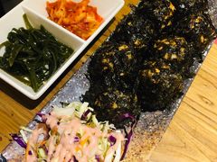 金枪鱼泡菜饭团-冰川延边料理·炭烤串(原小木屋店)