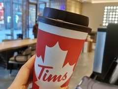 浓醇拿铁-Tims天好咖啡·贝果(雁展路万象天地店)