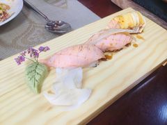 火炙三文鱼芝士-简家·海鲜盛宴(下沙店)