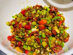 酸辣椒炒鸡杂-建辉湖南土菜馆(南大街店)