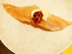 炙烧香辣三文鱼腩-元气寿司(东方宝泰店)