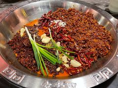 牛油锅底-袁老四老火锅(太古里二店)