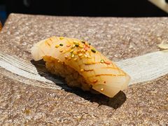 枪鱿鱼手握-一阳寿司(麦子街店)