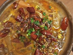 油泼毛血旺-罗妈砂锅(四川成都奎星楼店)