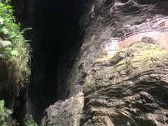 -龙水峡地缝景区