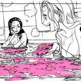 漫迷们！海贼速描插画创意之作[礼花]不一样的温馨