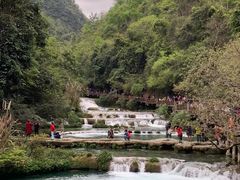 -小七孔景区-六十八级跌水瀑布